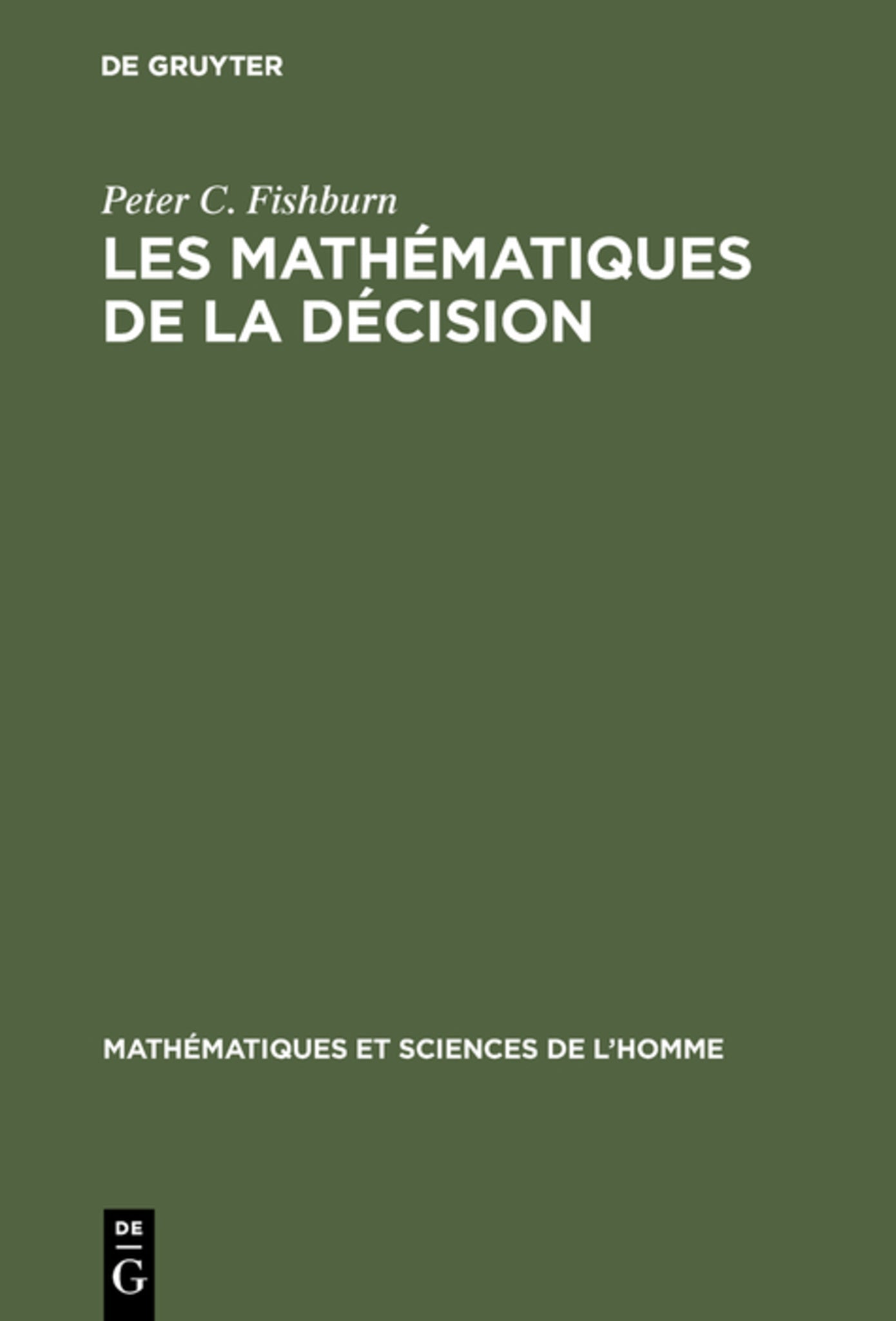 Les mathématiques de la décision
